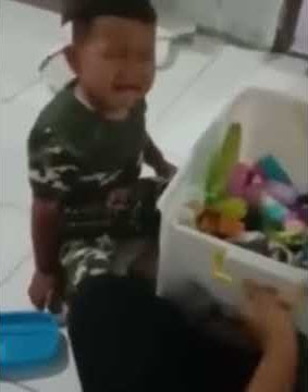 Tarekses semongko versi anak kecil tarik sis semongko bocah kecil version
