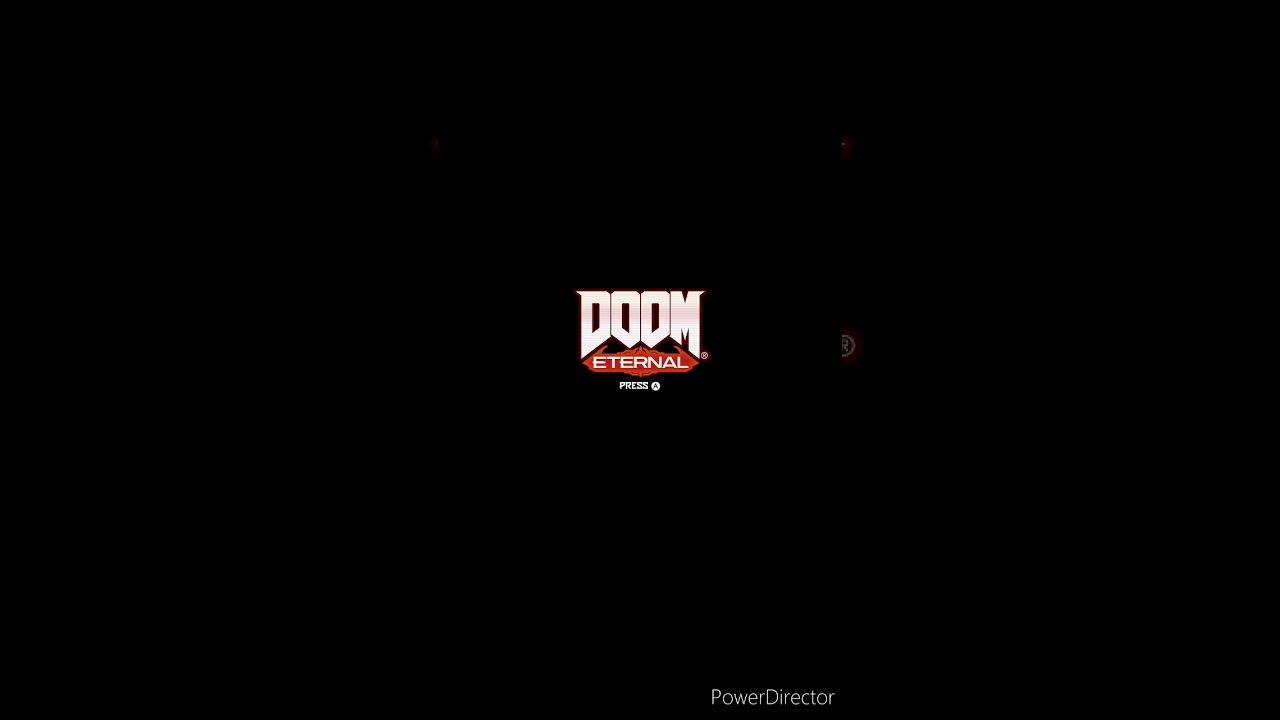Doom eternal main menu slowed down