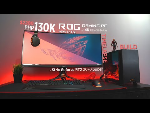 ($2200) Php130K ROG Mini DTX Gaming PC Time Lapse Build Ft. Strix Geforce RTX 2070 Super