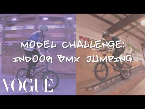 Model Challenge: Caroline Winberg Vs. BMX pro "Sup...
