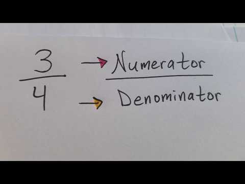 Video: Hinahati mo ba ang numerator o denominator?