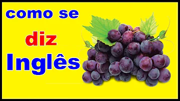 Como se escreve os nomes das frutas em inglês?