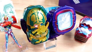 一輝兄は2号の魂を宿す者だった！DXゴールドスピノバイスタンプ レビュー！仮面ライダーリバイ ゴールドスピノゲノムに変身！ボルケーノも合体検証！リバイス超全集