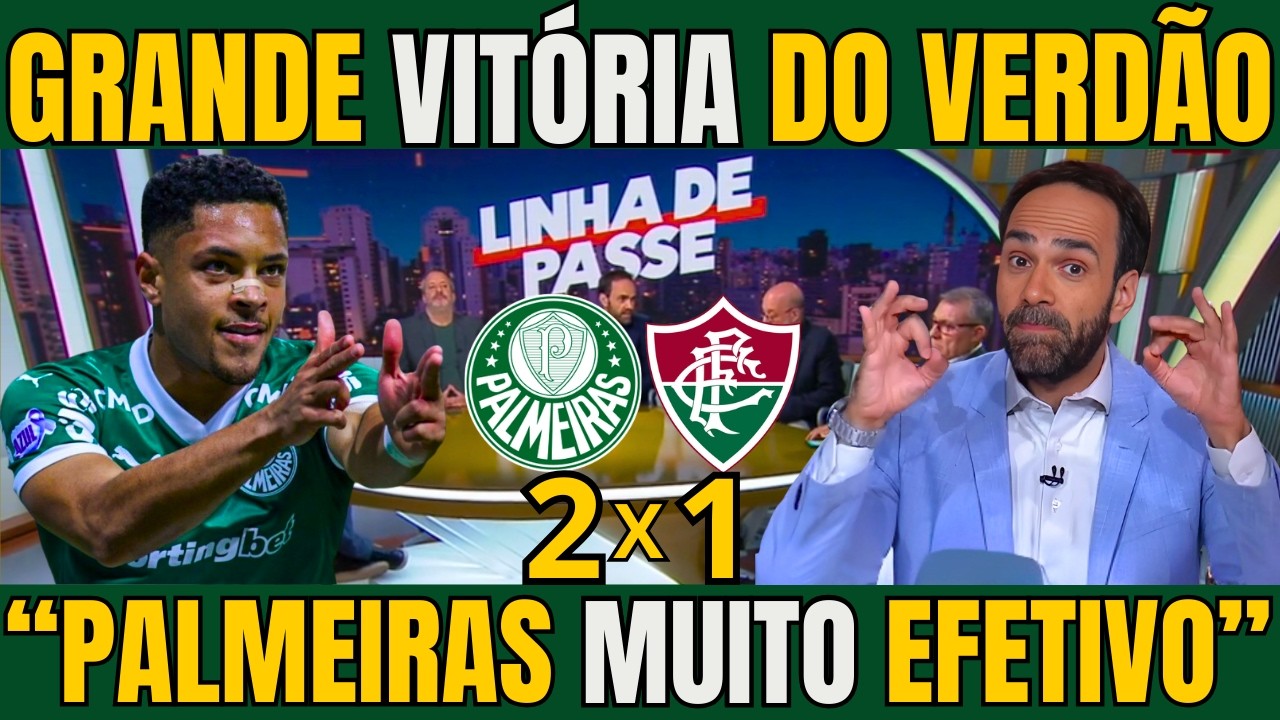 PALMEIRAS VENCE MAIS UMA E SEGUE NA LIDERANÇA DO BRASILEIRO / NOTÍCIAS DO PALMEIRAS