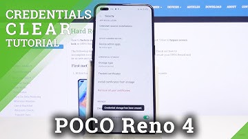 How to Clear Credentials in OPPO Reno4 – Remove All Certificates