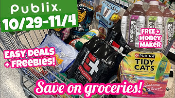 PUBLIX HAUL 10/29-11/4 | EASY DEALS | SAVE ON GROCERIES! LEARN HOW TO COUPON 💚