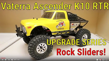 Vaterra Ascender K10 - Upgrade Series - Adding Rock Sliders