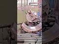 Precision Turning of a Large Segmented Part on a Vertical Lathe #satisfying #engineering #shortsfeed