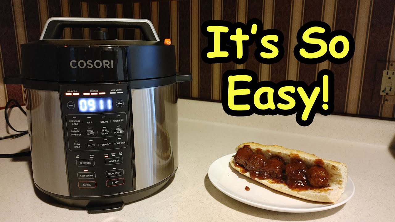 Easy Baby Back Ribs in COSORI Pressure Cooker 6Qt 9-in-1 Instant Multi  Cooker 