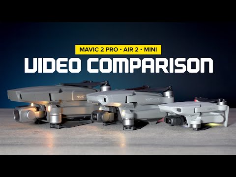 DJI Mavic Air 2 - Mini and Mavic 2 Pro Comparison