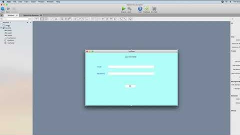 Change the Background Color, Display and Insert Forms in Xojo