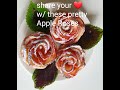 How To Make Apple Roses Dessert🍎🌹🍎🌹