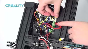 Service tutorial Ender 3 Max The  mainboard replacement