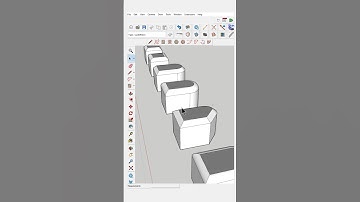 Fillet and chamfer without any Plugin in SketchUp!   #trec #sketchup #lumion #architexture