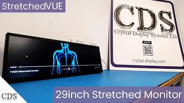 29 Inch Stretched Monitor – Ultra-Wide Display by Crystal Display Systems Ltd