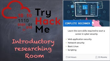 Introductory Researching Room | Complete Beginner Pathway | TryHackMe | By FreeBase Studios