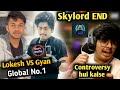 Skylord END || Gyan gaming vs Lokesh gamer || Two side gamer react on skylord controversy