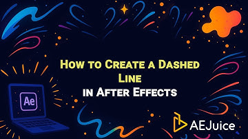 How To Create A Dashed Line In After Effects – AEJuice Tutorials