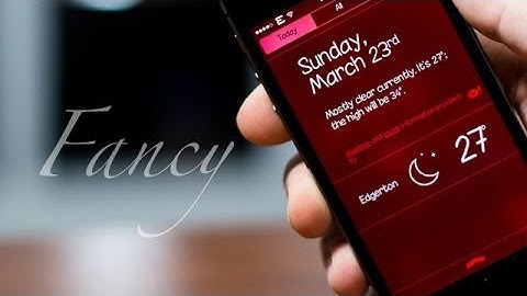 iOS 7 Cydia Tweaks - Fancy