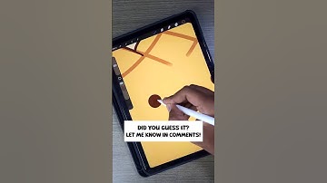 How Fast Can You Guess This? 🤔 #art #challenge #shorts #digitalart #procreate #share #ytshorts