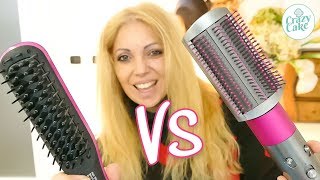 Capelli Lisci, la mia ESPERIENZA: AirWrap Dyson contro Spazzola Lisciante!  - YouTube