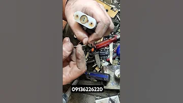 بیرون آوردن شکسته کلید از قفل قل شیار ماری امنیت شهربابک قفل سازی Loock Key 