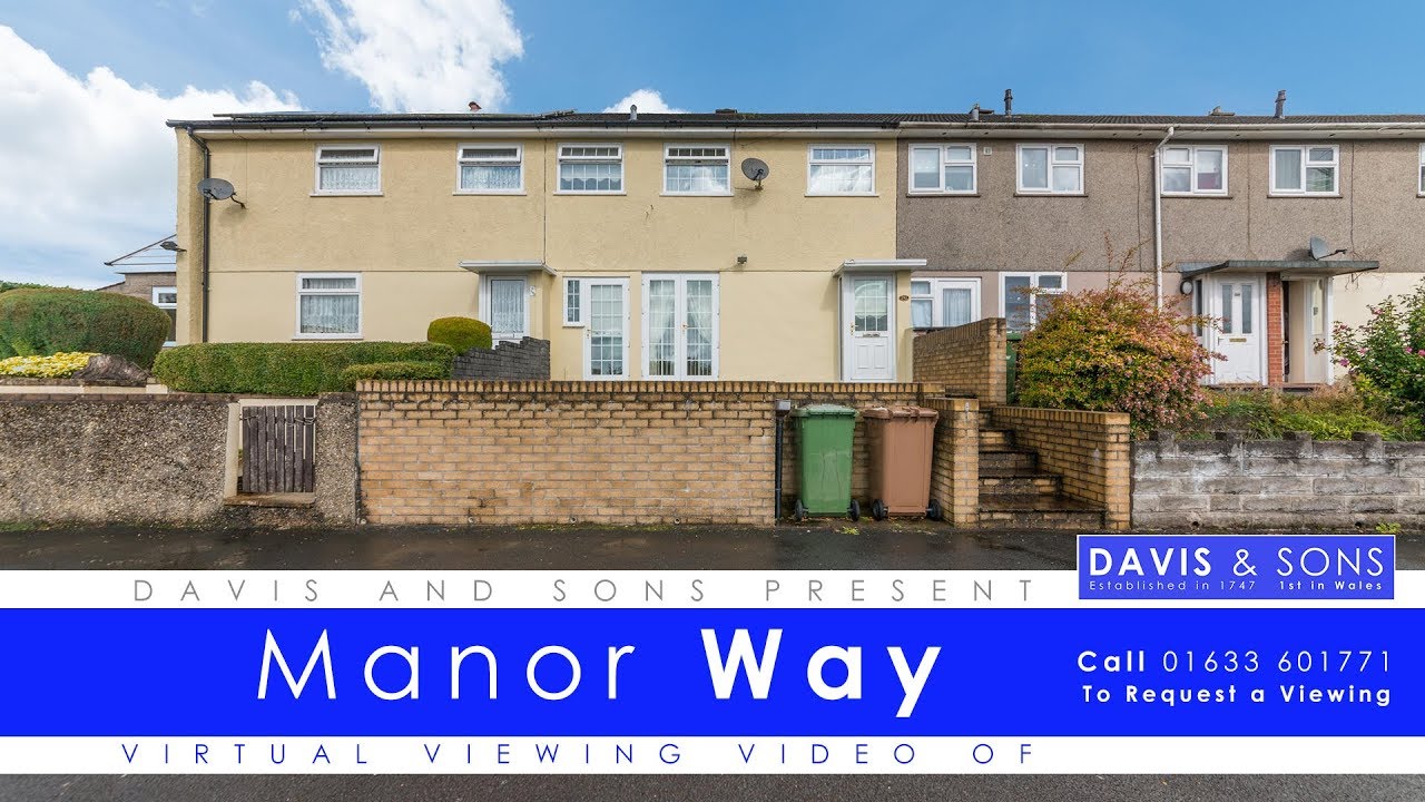 House for Sale Manor Way Risca Call 01633 601771 YouTube