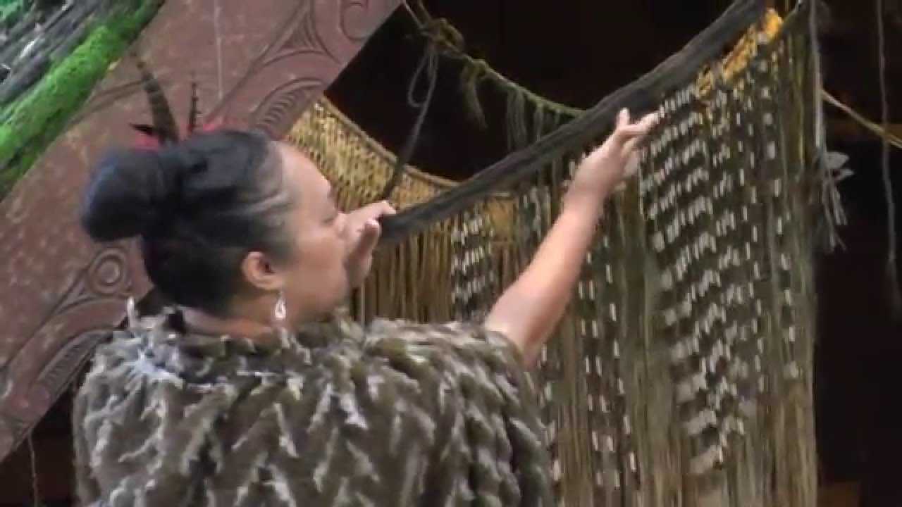 Tamaki Maori Village Learning about weaving, Rotorua, New Zealand YouTube