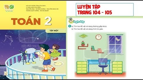 Bài tập sách giáo khoa toán lớp 2