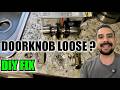 How to Fix a Loose Doorknob: Tighten or Replace?