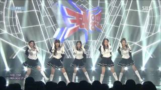 Crayon Pop - FM @ เพลงยอดนิยม Inkigayo 20150412