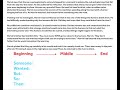Marvin's Story and Summary Techniques