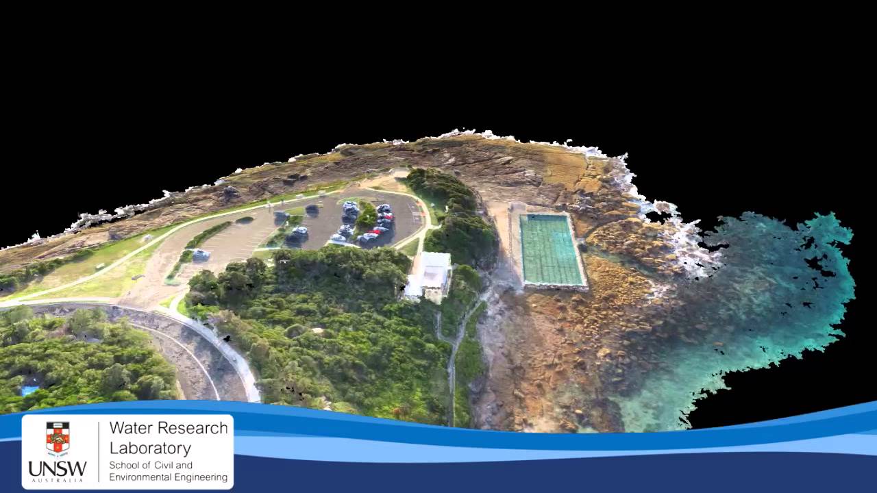 Freshwater Beach drone flythrough