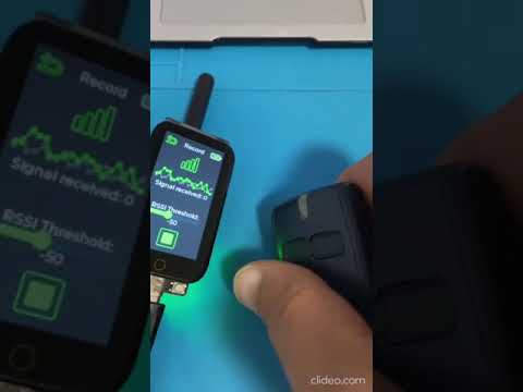 Rolling Code Rolljam touch- Test  BFT Garage DOOR Rollingcode NO HackRF. Car Unlock.Test Sdr