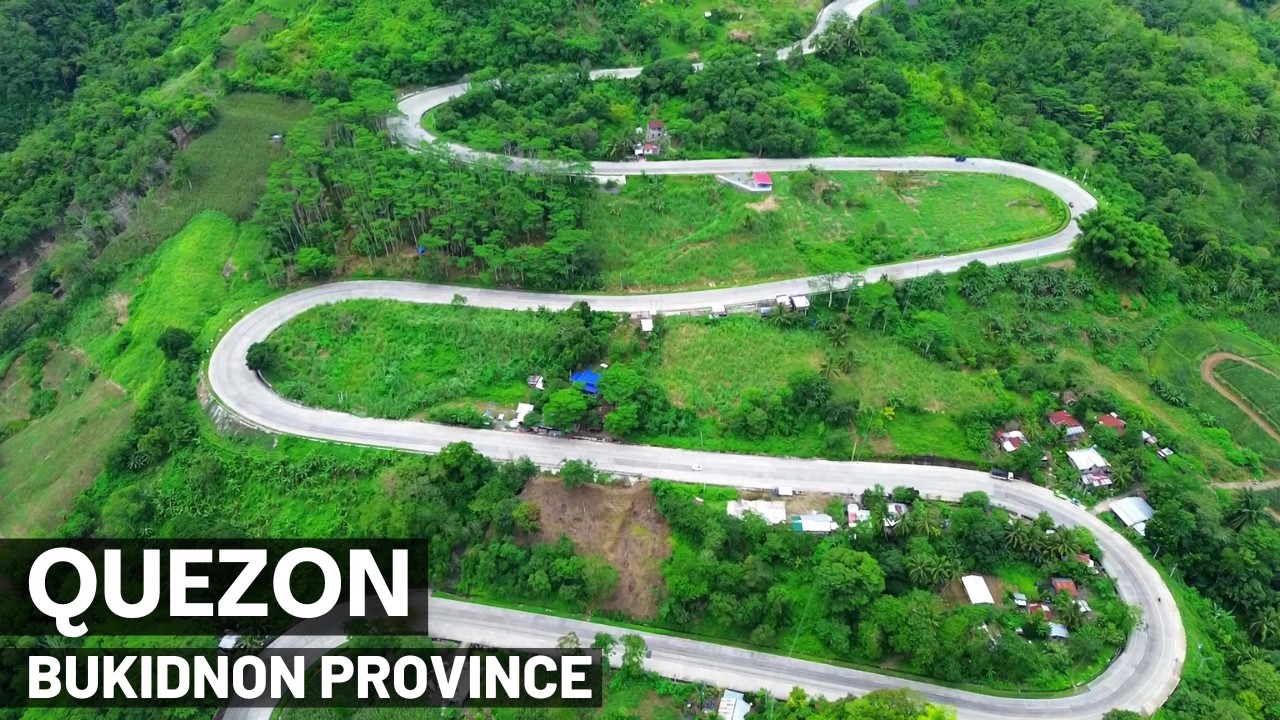 Exploring the town of Quezon, Bukidnon Province - Philippines countryside 