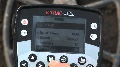 Neil Jones E-Trac program - The settings