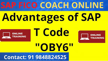 Advantages of Enter Global Parameters (COMPANY CODE GLOBEL DATA) T -OBY6 - SAP FICO T Code -- "OBY6"