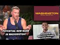 Pat McAfee Reacts To Washington's President Talking Team's Future Name, Dealing With Recent Issues