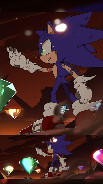 SUPER SONIC TRANSFORMATION [Animation] #sonic #animation #kotoriyrisuet