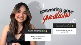 Q&A: Mental health, public speaking, how to speak English fluently, how to move on? | Gianna Abao