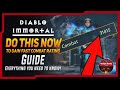 Do this now to gain fast combat rating  guide  diablo immortal