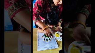 hand print activity ❤️#school #smartacademy