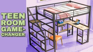 5 Loft Beds That Will Transform Your Teen's Tiny Bedroom 🛏️📚🤯