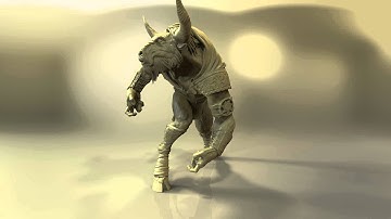 Minotaur - 3D Model - Turntable