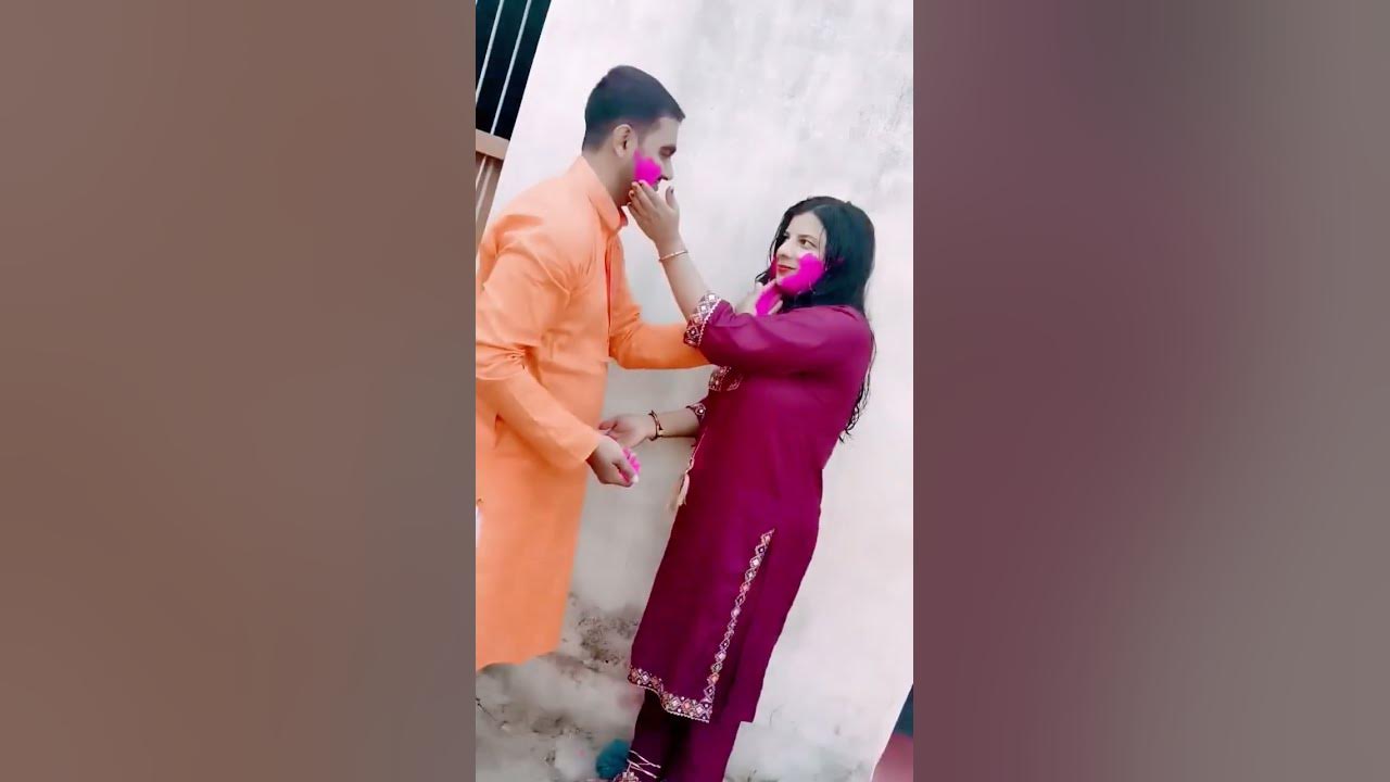 Husband Wife Ki Holi Short Youtube