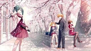 Video voorbeeld van "[VOCALOID] Sakura no ame (Project DIVA ver) -off vocal"