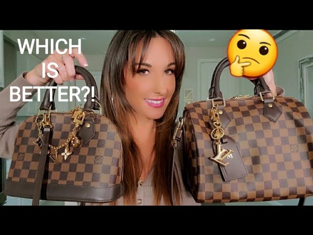 LOUIS VUITTON SPEEDYB 25 VS ALMA BB COMPARISON REVIEW: WHICH IS BETTER? 🤔 LOUIS  VUITTON GIVEAWAY! 