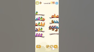 Bird Sort Color Level 22