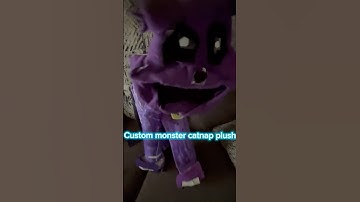 My custom monster catnap plush! #catnap #poppyplaytim