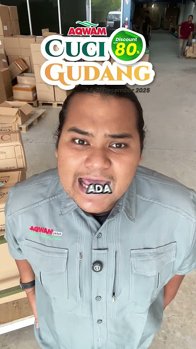 📦 AQWAM CUCI GUDANG AKHIR TAHUN 2025 📦  🗓️ 24 Desember – 31 Desember 2025 #ananabilaolshop #Aqwam